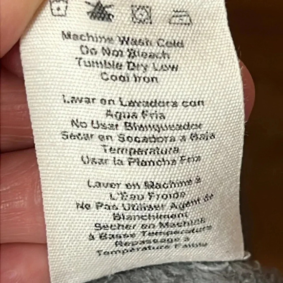 Ugg sweater women’s gray pichot poncho turtleneck gray XL/XXL front pocket warm - Picture 10 of 10